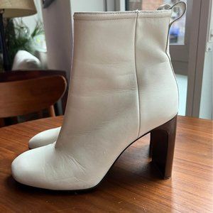 Rag & Bone White Leather